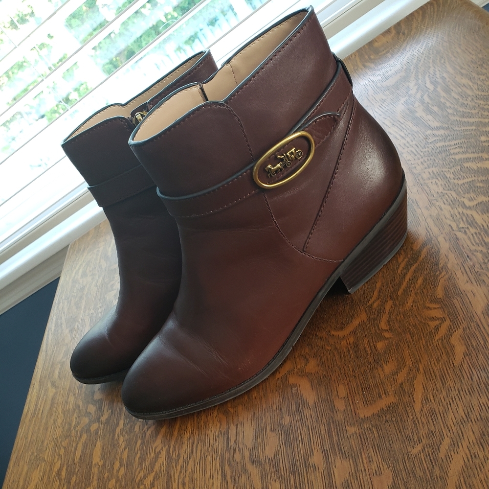Coach low cut boots